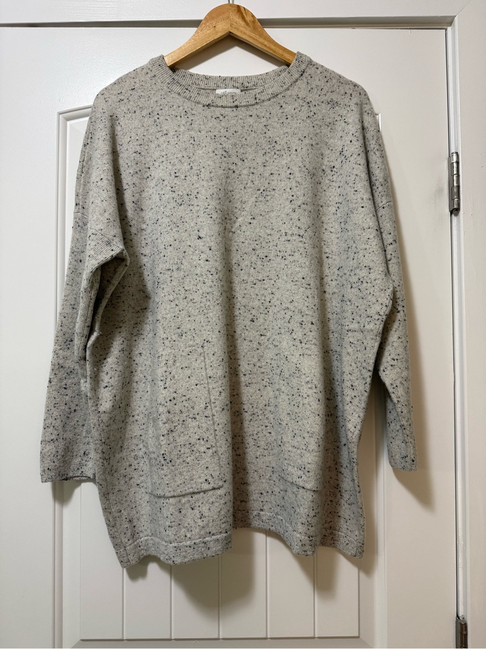 J.Jill Cashmere Tunic Sweater with Patch Pockets 2X
